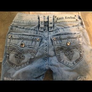 Size 23 Rock Revival Jeans.ONLY WORE TWICE!!